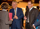 Innenminister Herrmann im Gespräch mit der Ersten Bürgermeisterin des Marktes Garmisch-Partenkirchen anlässlich der Bürgerversammlung am 24.11.2014 zum G7-Gipfel