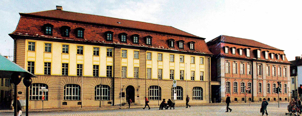 Gebäude des Verwaltungsgerichts Ansbach